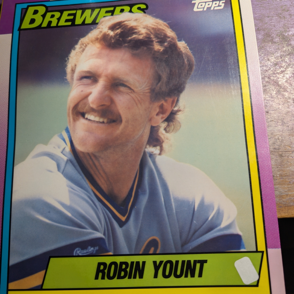 Topps Brewers Baseball Card